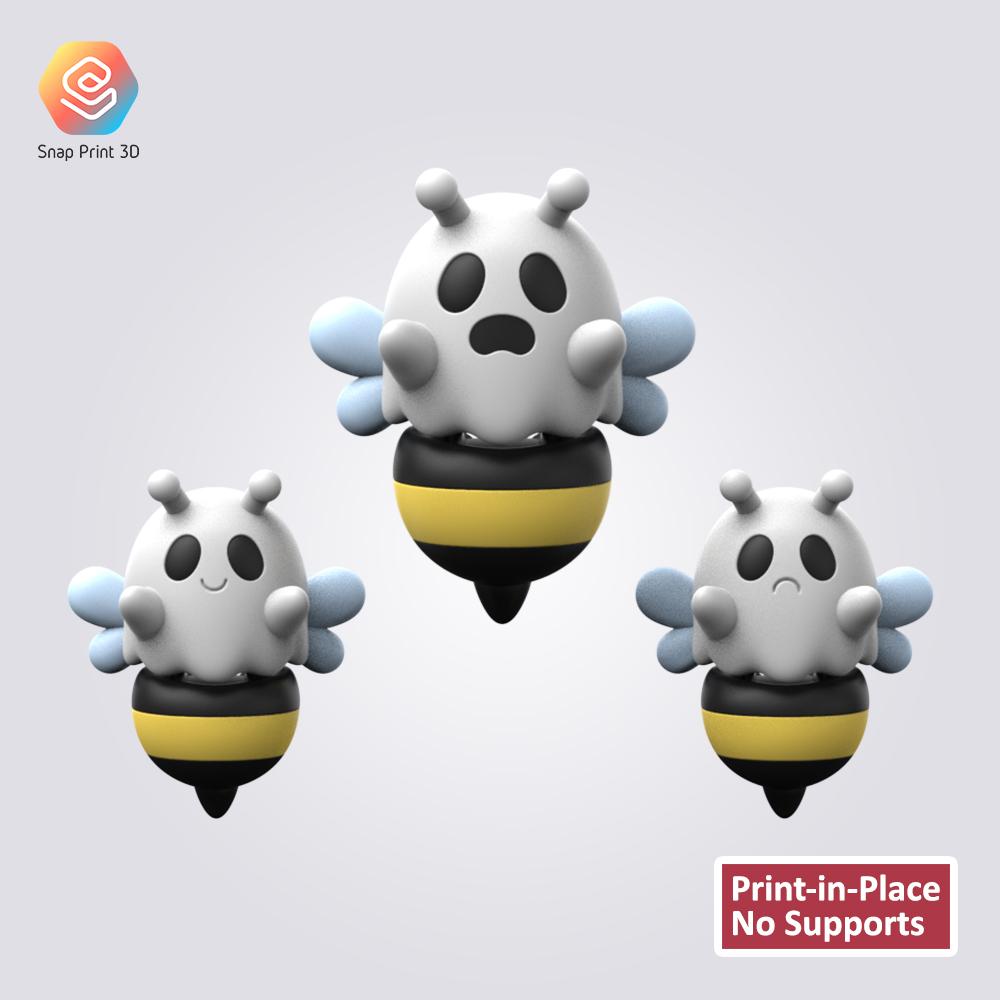 Halloween Flexi Boo-Bee 3d model