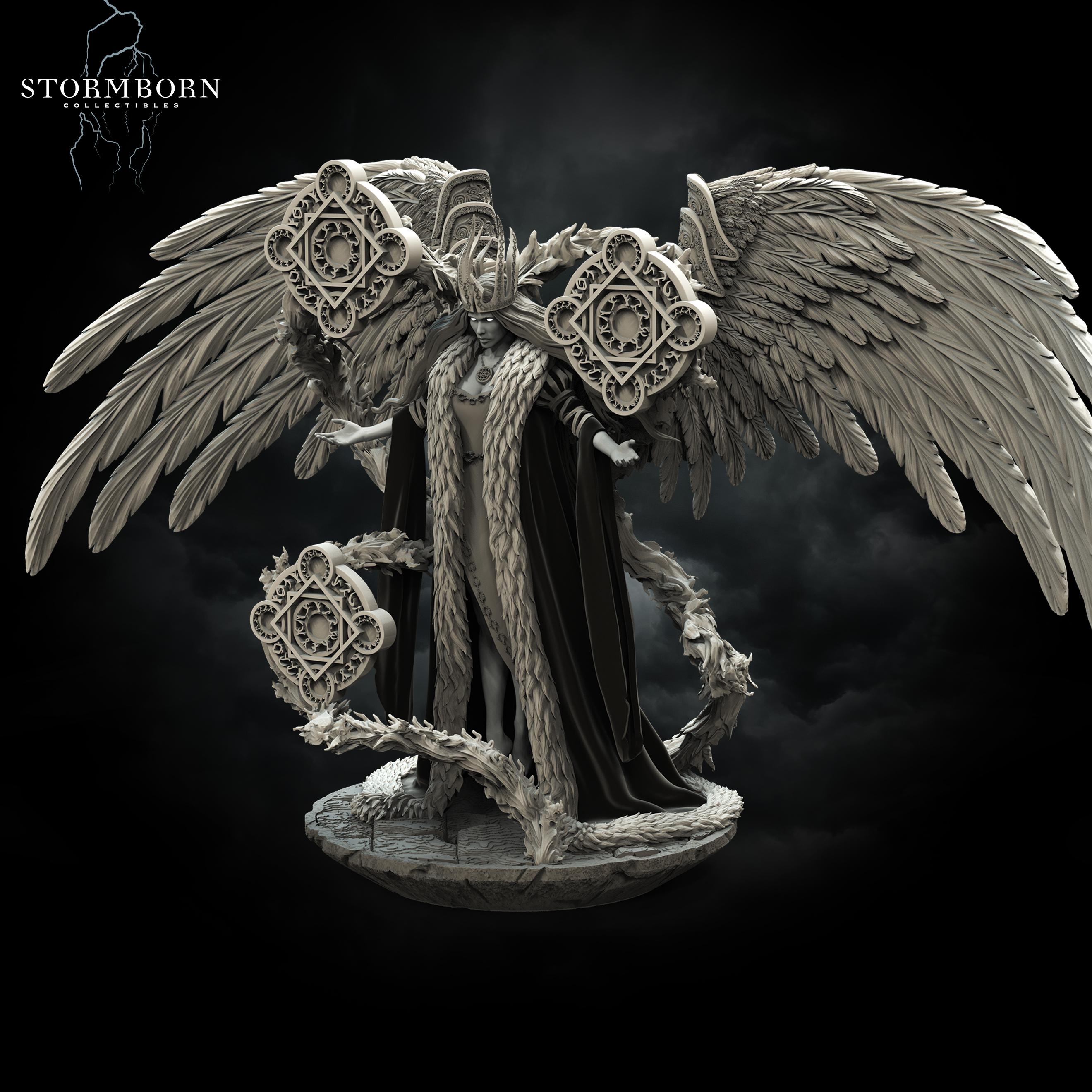 (75mm) Juno, Queen of the Angels 3d model