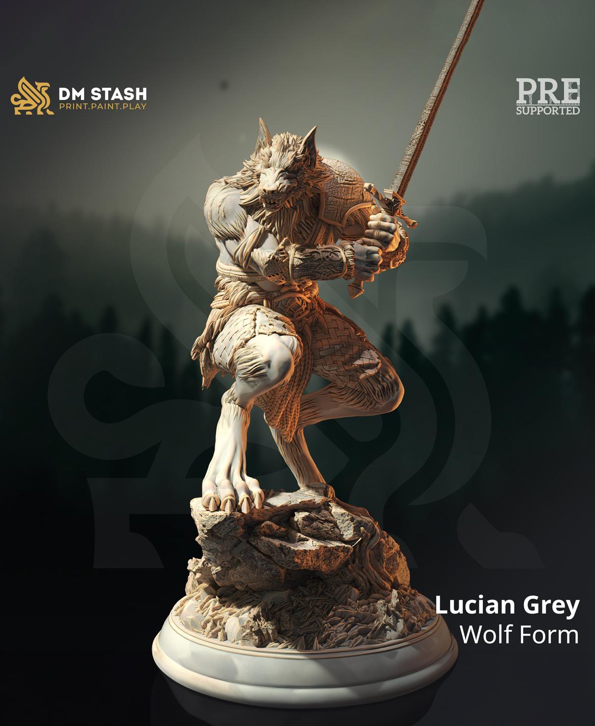 Lucian (Werewolf) 3d model