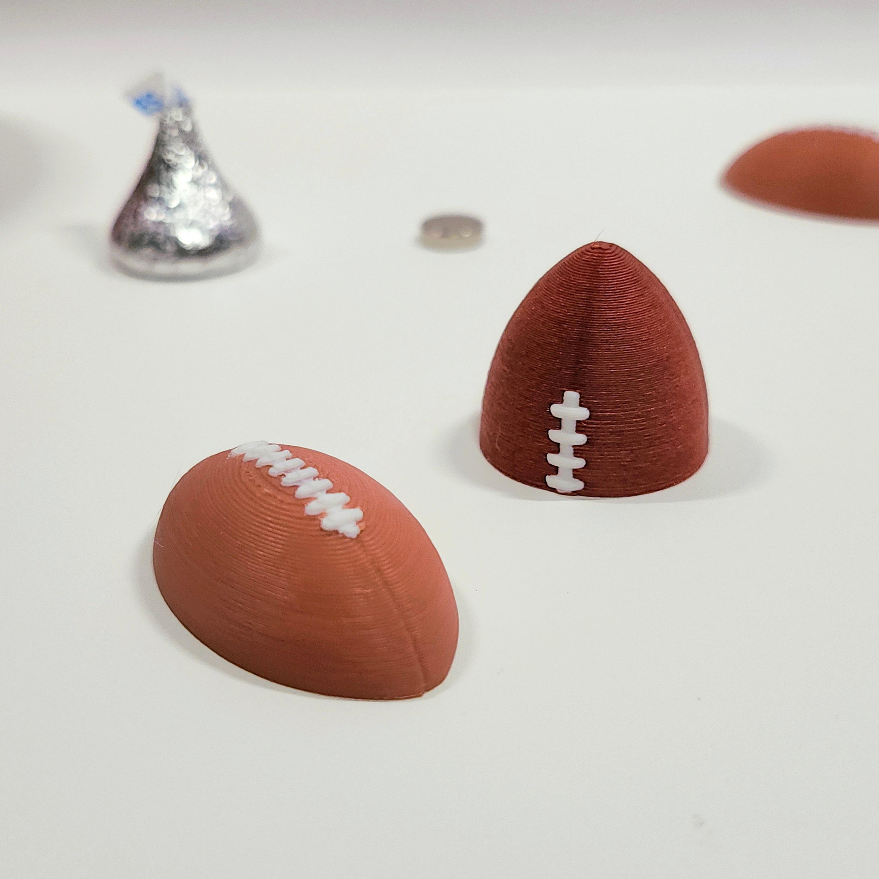 Mini Football-Themed Decorative Magnet Set 3d model