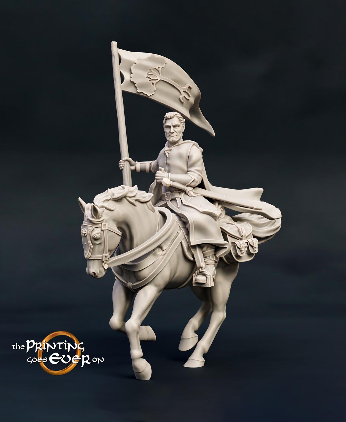 Heathbrant - On Foot and Mounted 3d model