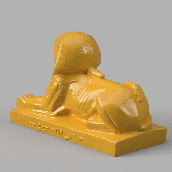 Sphinx 3d model