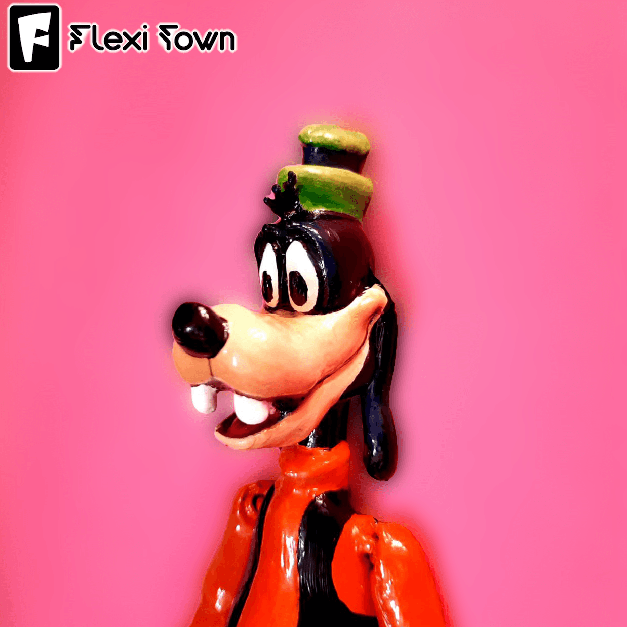 Flexi Print-in-Place Goofy  3d model