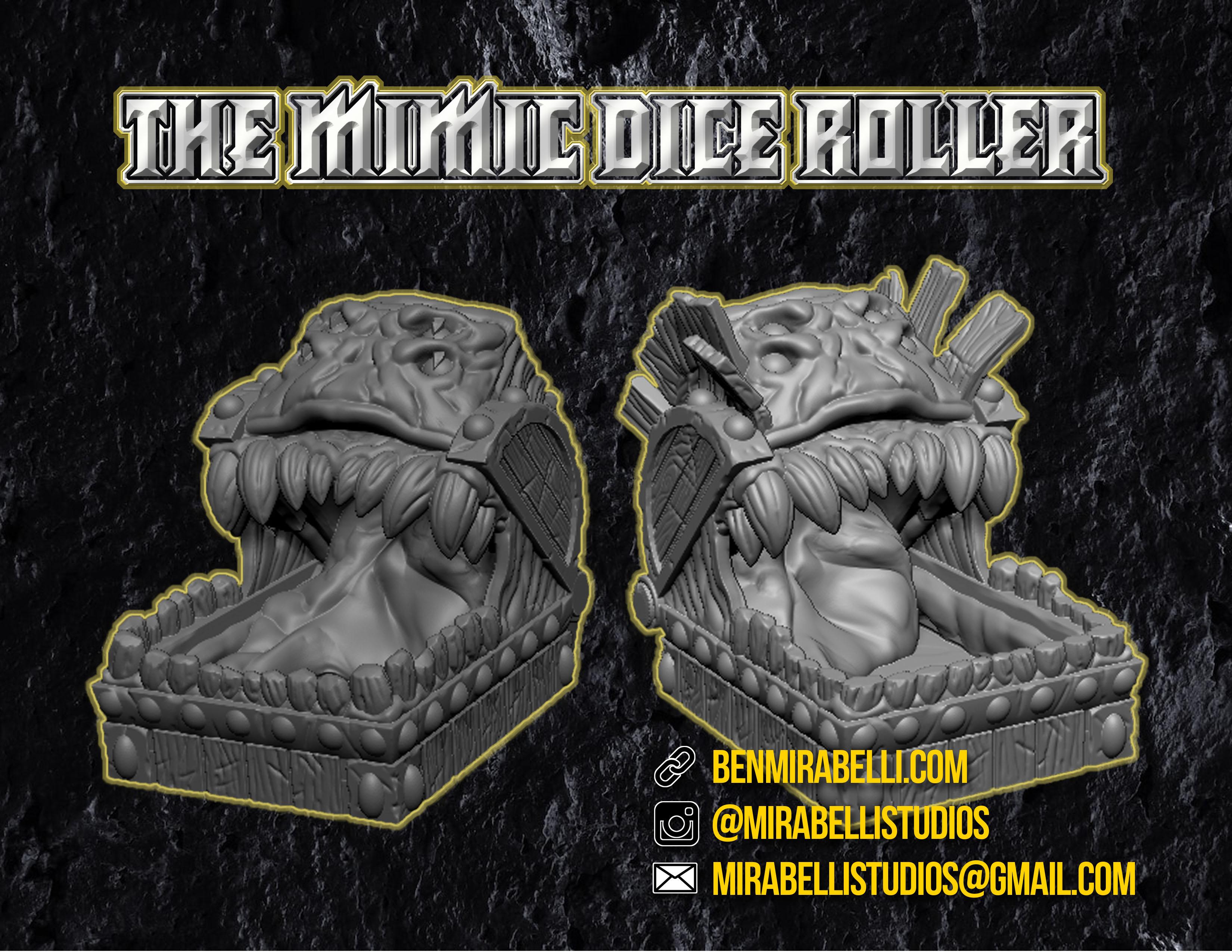 Mimic dice rollers.stl 3d model