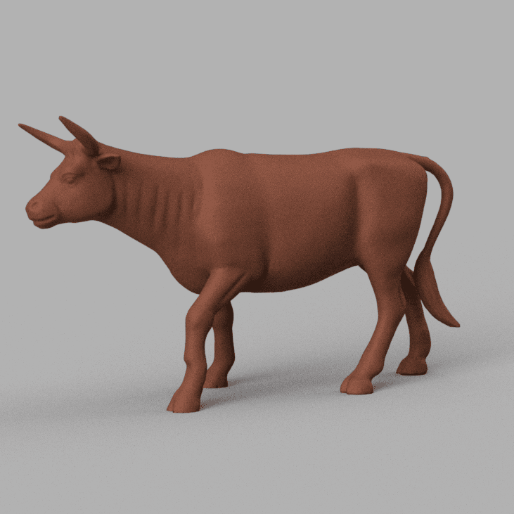 Bull 2 3d model