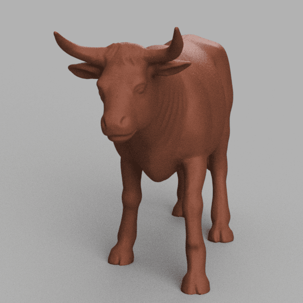 Bull 2 3d model