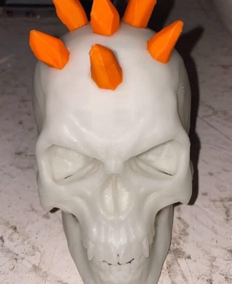 Articulated Skulls Print - Easy print in place. Default infill and layers worked just fine. - 3d model