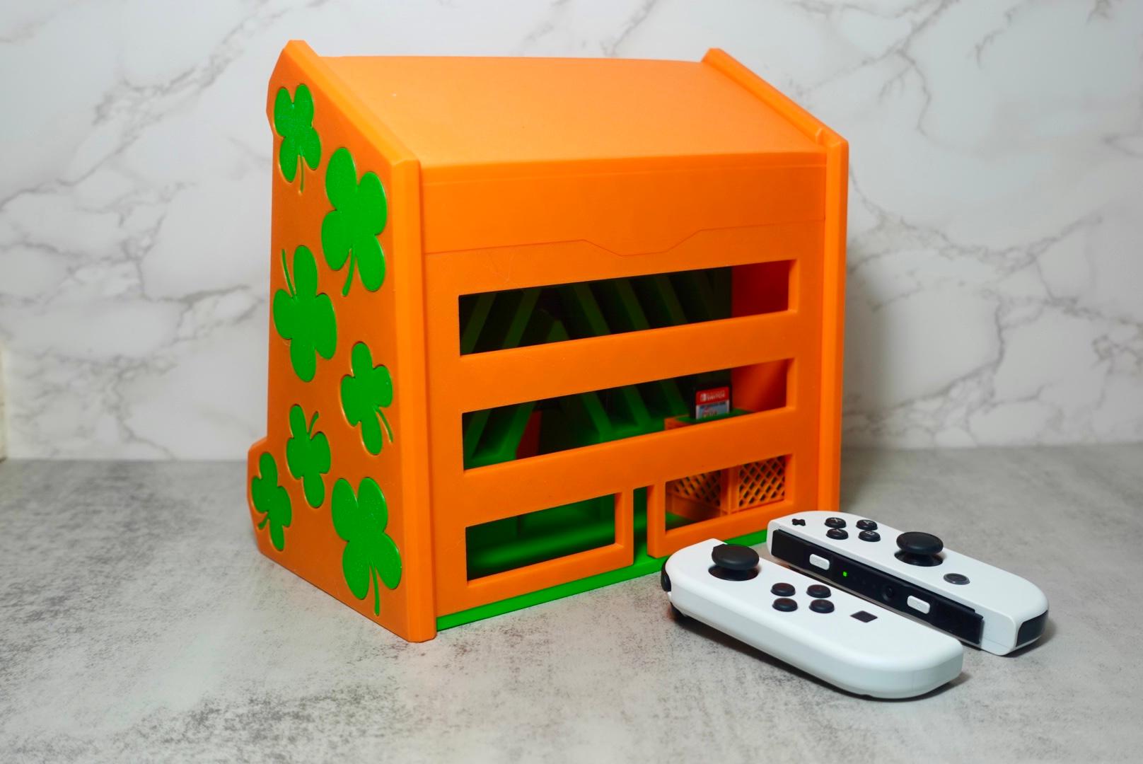 Nintendo Switch Retro Arcade Display *Saint Patrick's Day Edition* 3d model