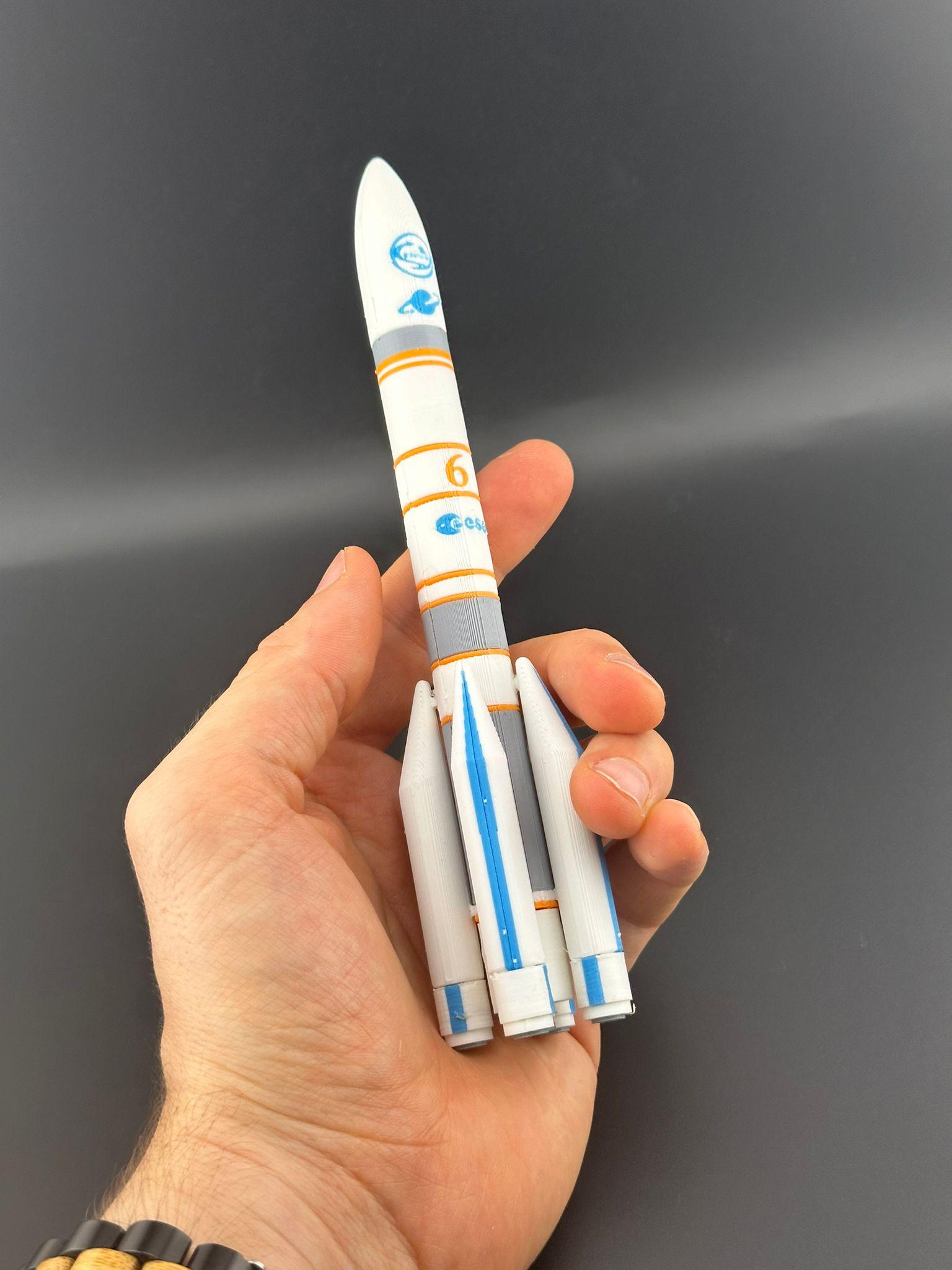 Ariane 6 Kit Card 3d model