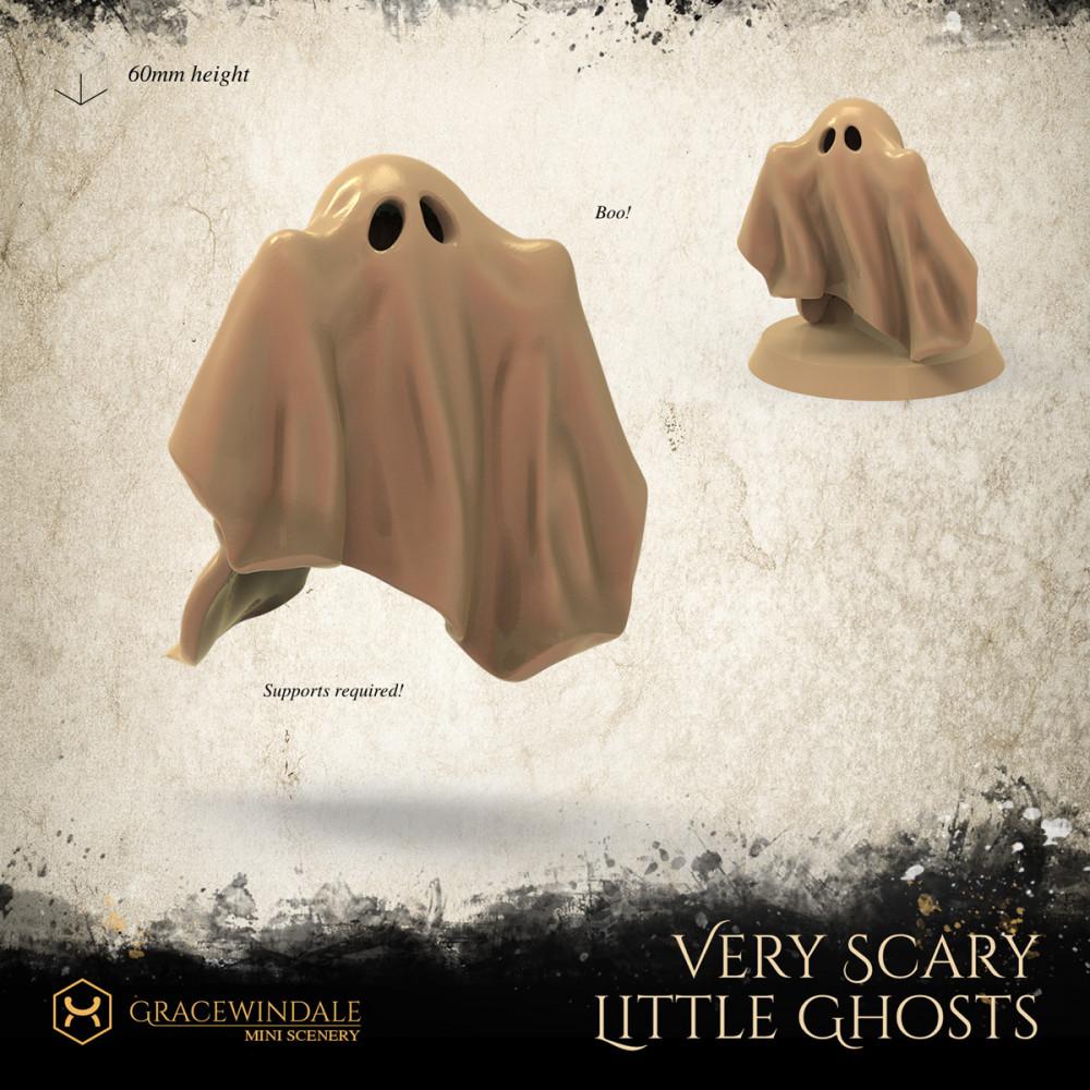 Little Ghost Family 3d model