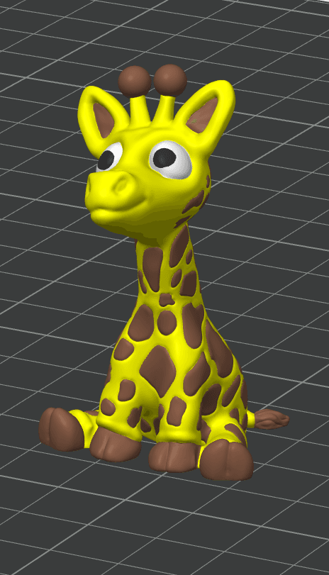 Giraffe (No Supports) 3d model