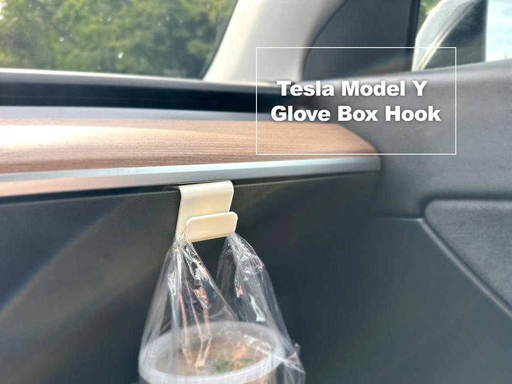 Tesla Model Y Glove Box Hook 3d model