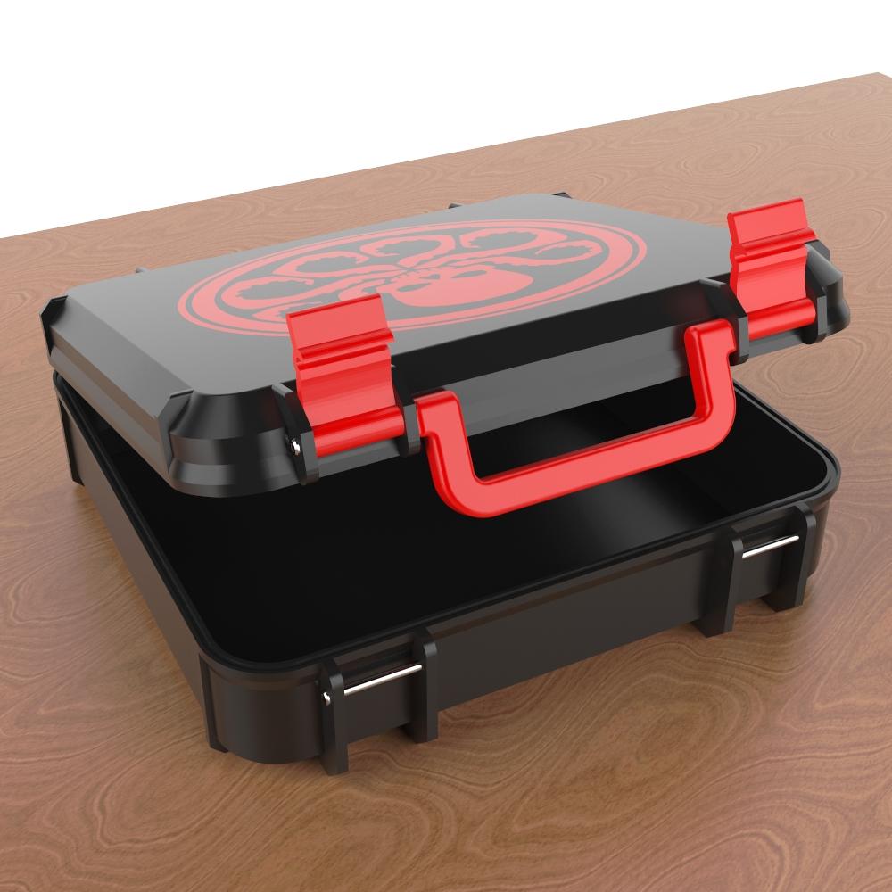 Hydra Tool Box Multicolor with Flipped Logo 3d model