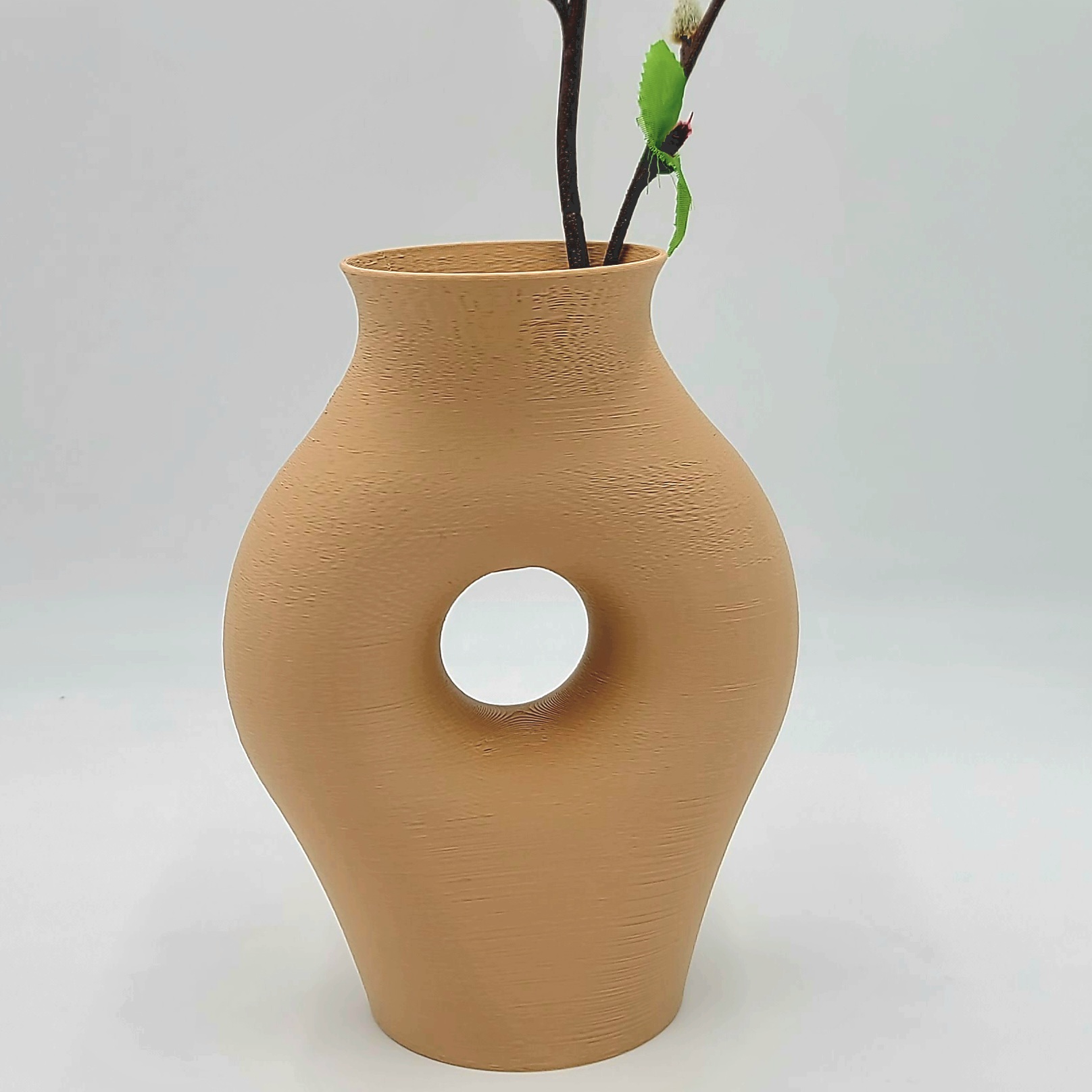See Right Through You - Modern Vase with Hole 3d model