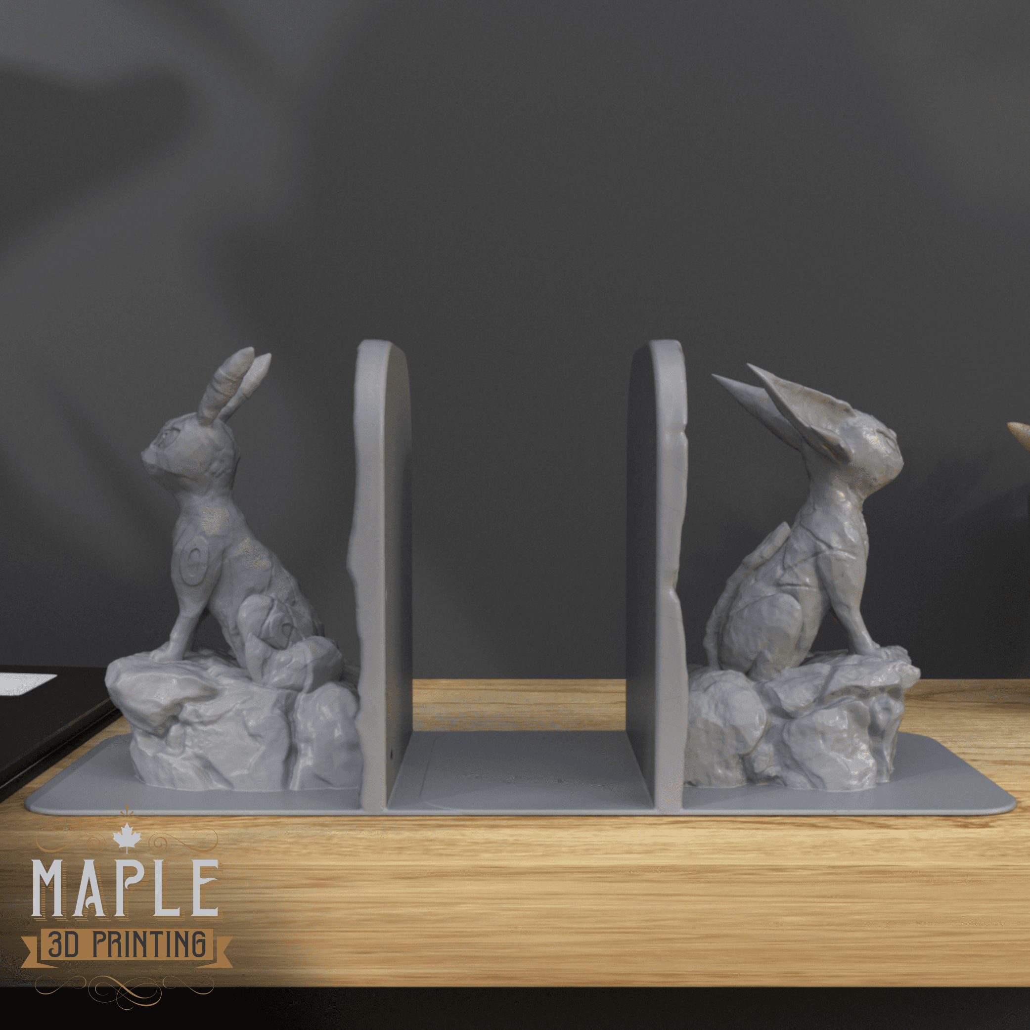 Espeon and Umbreon Bookends - Pokemon 3d model