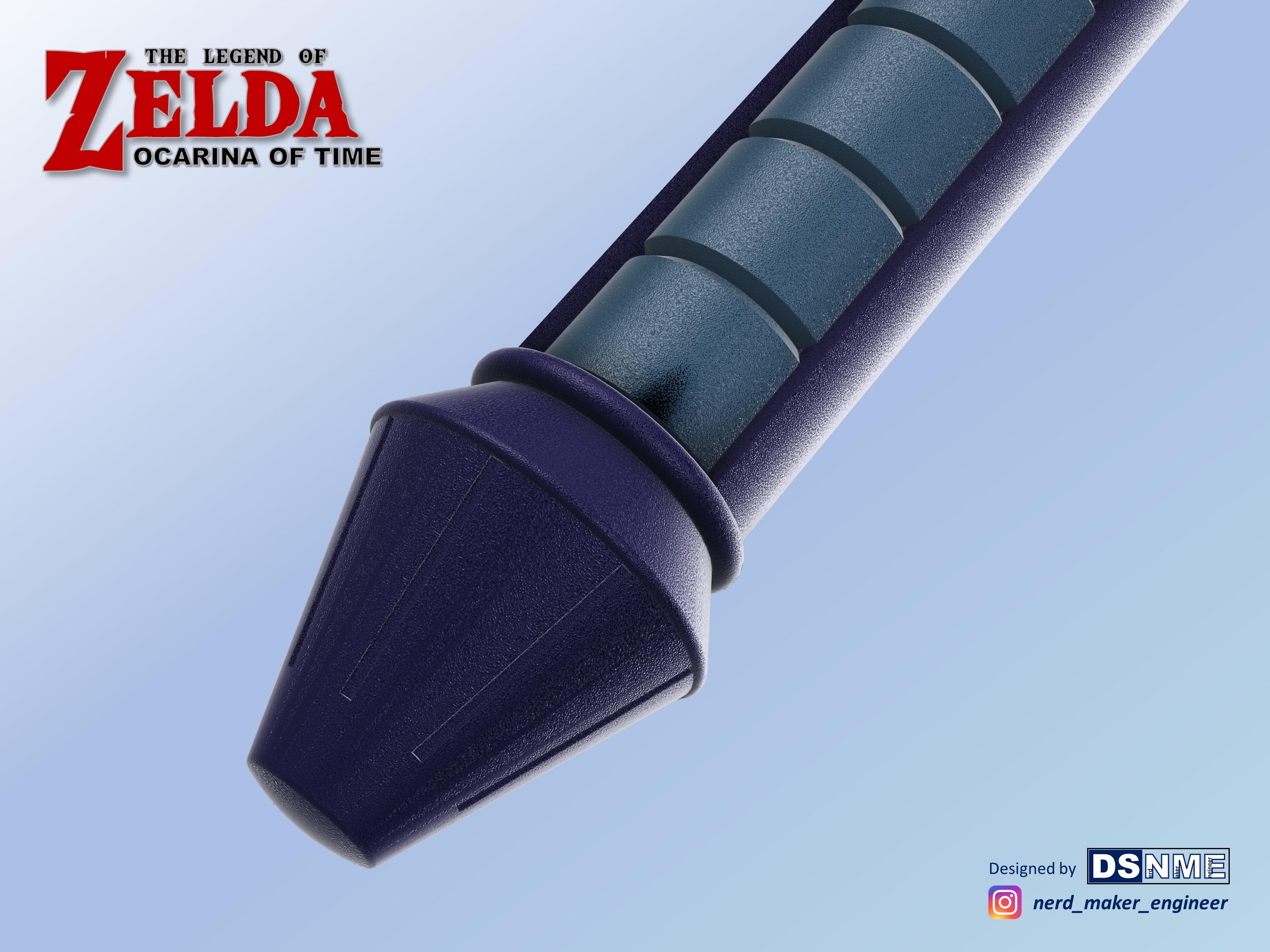 MASTER SWORD from Zelda Ocarina of Time (Life Size) 3d model