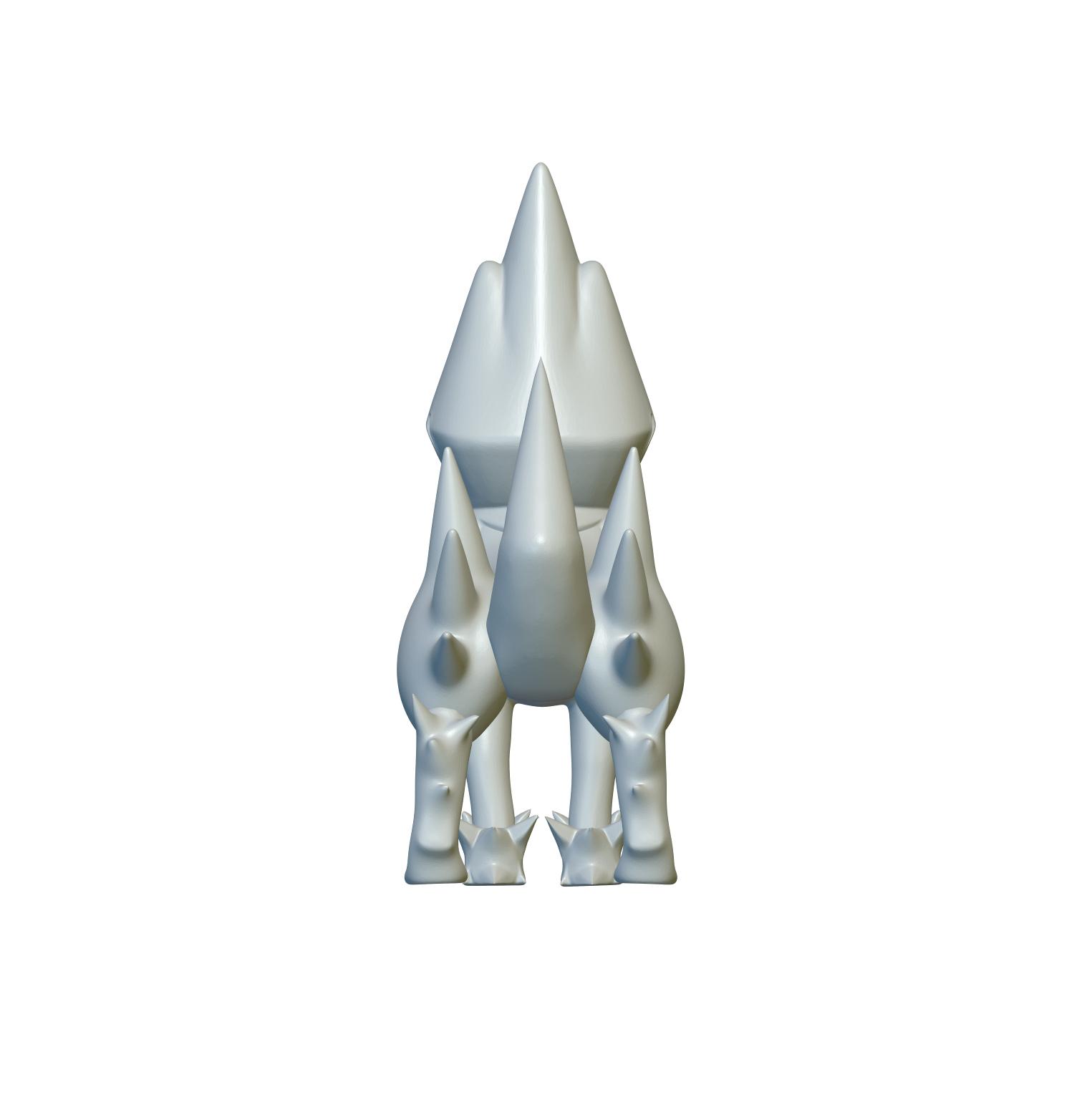 Pokemon Manectric #310 - Optimized for 3D Printing 3d model