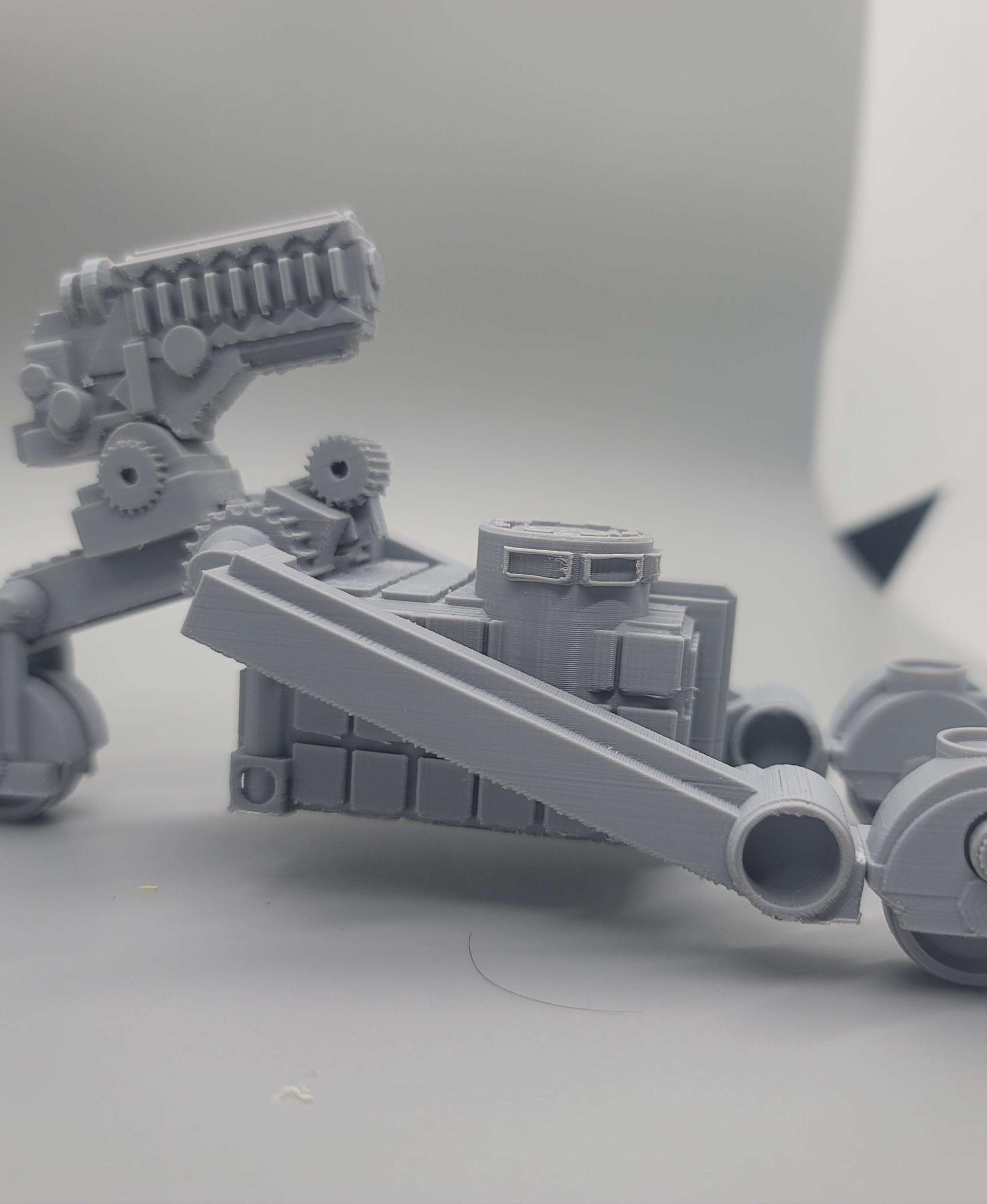 FHW: Worker Bot Express Assault Car set 3d model