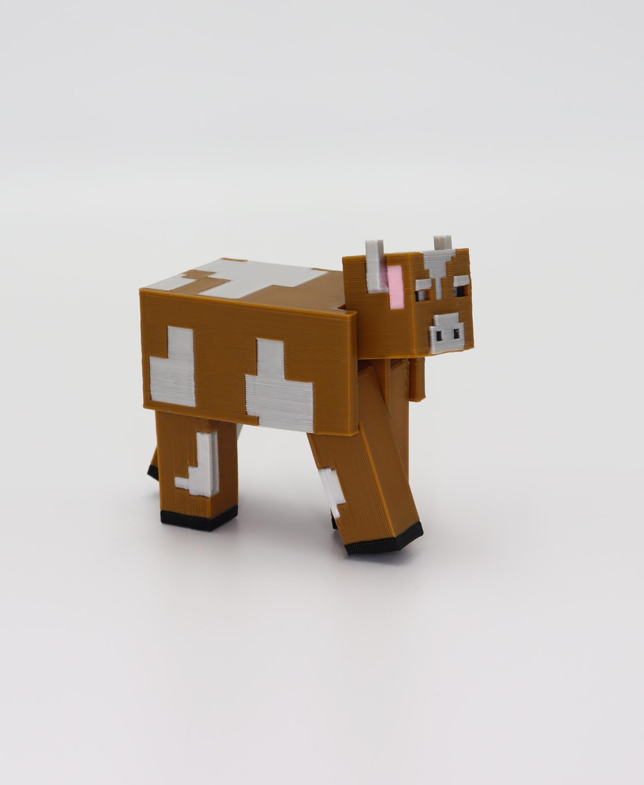 Cow fully articulated 3d model