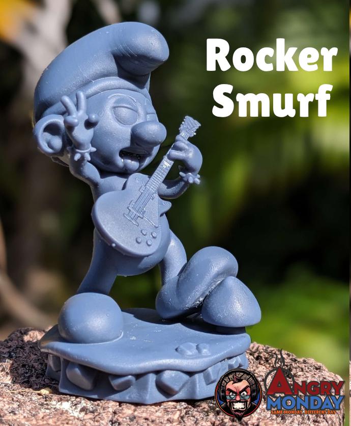 Rocker Smurf 3d model