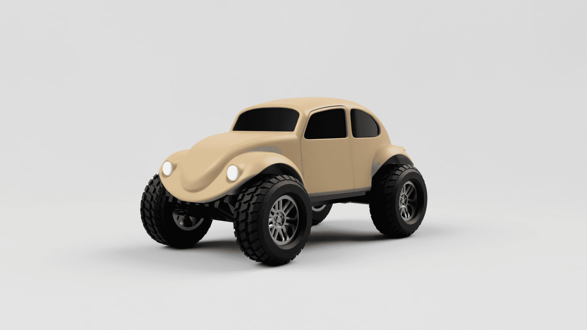 Beetle DUNE BUGGY 3d model