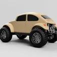 Beetle DUNE BUGGY 3d model