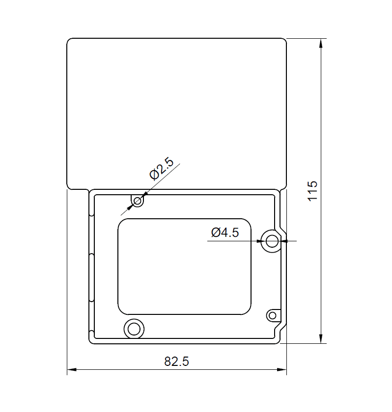 Yet another Arduino UNO holder 3d model