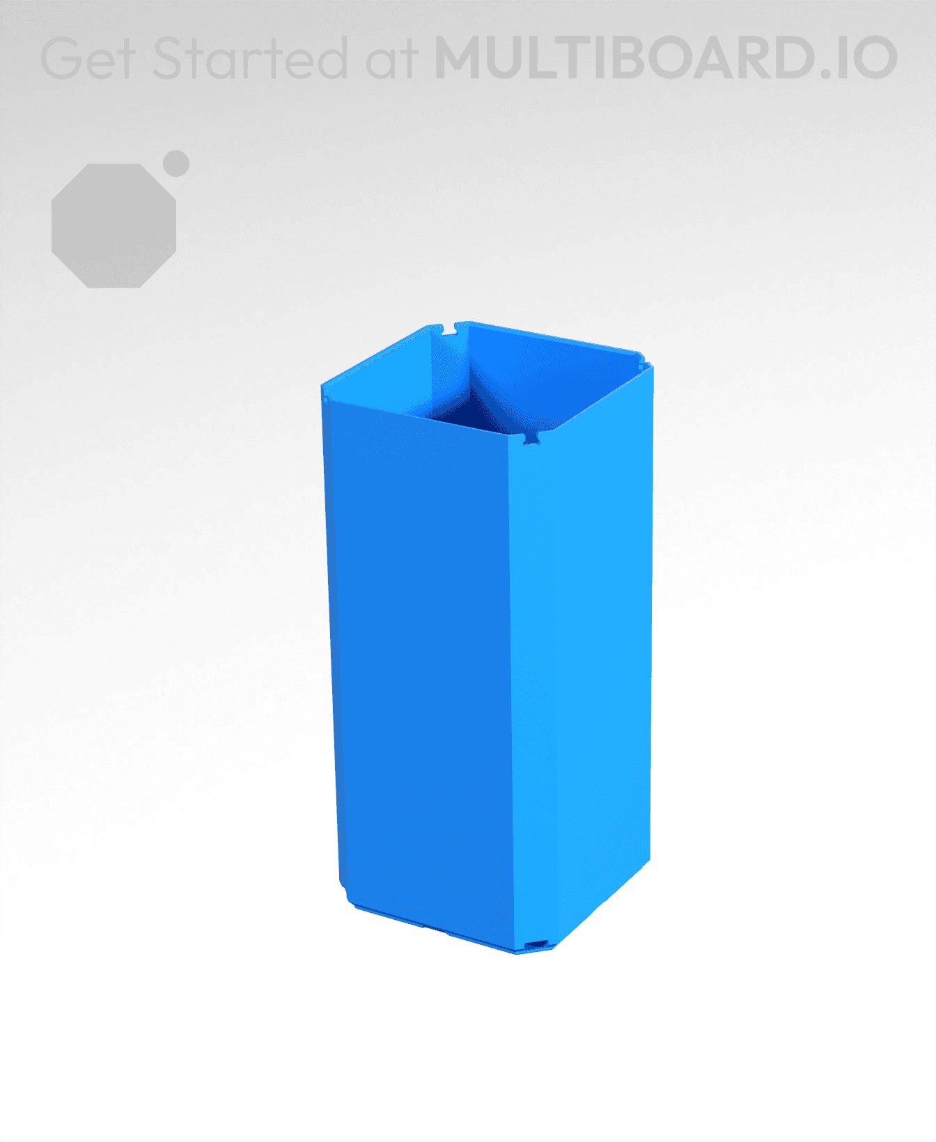 1x1x2 - Bin - Multibin Insert 3d model