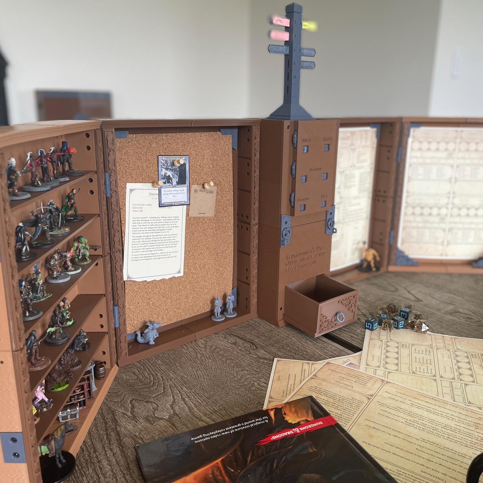 DM Inventory: Big DM Screen 3d model