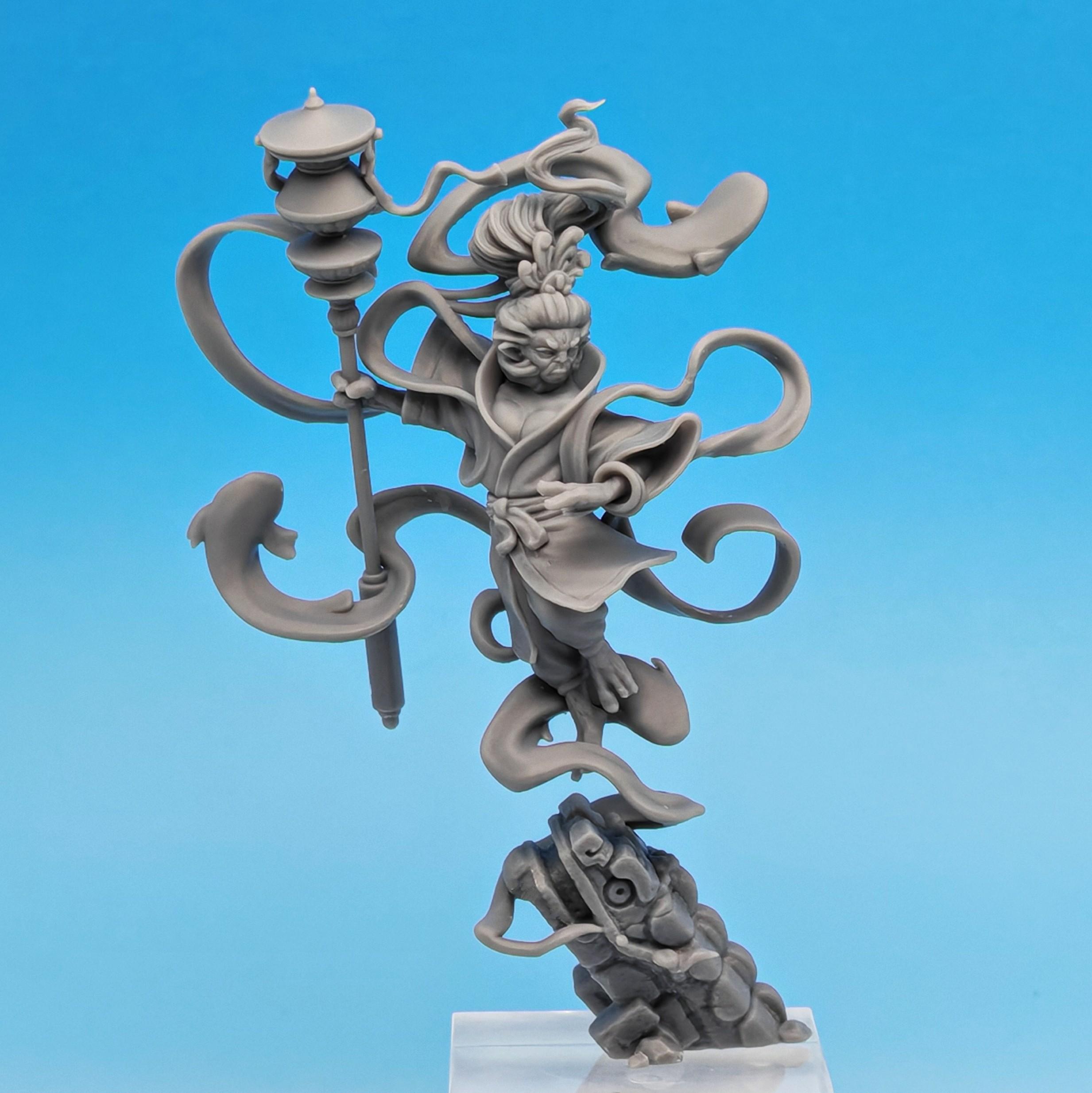 Yeti Wuxia Goddess - Libang Zhao, Xueren Immortal (Pre-Supported) 3d model