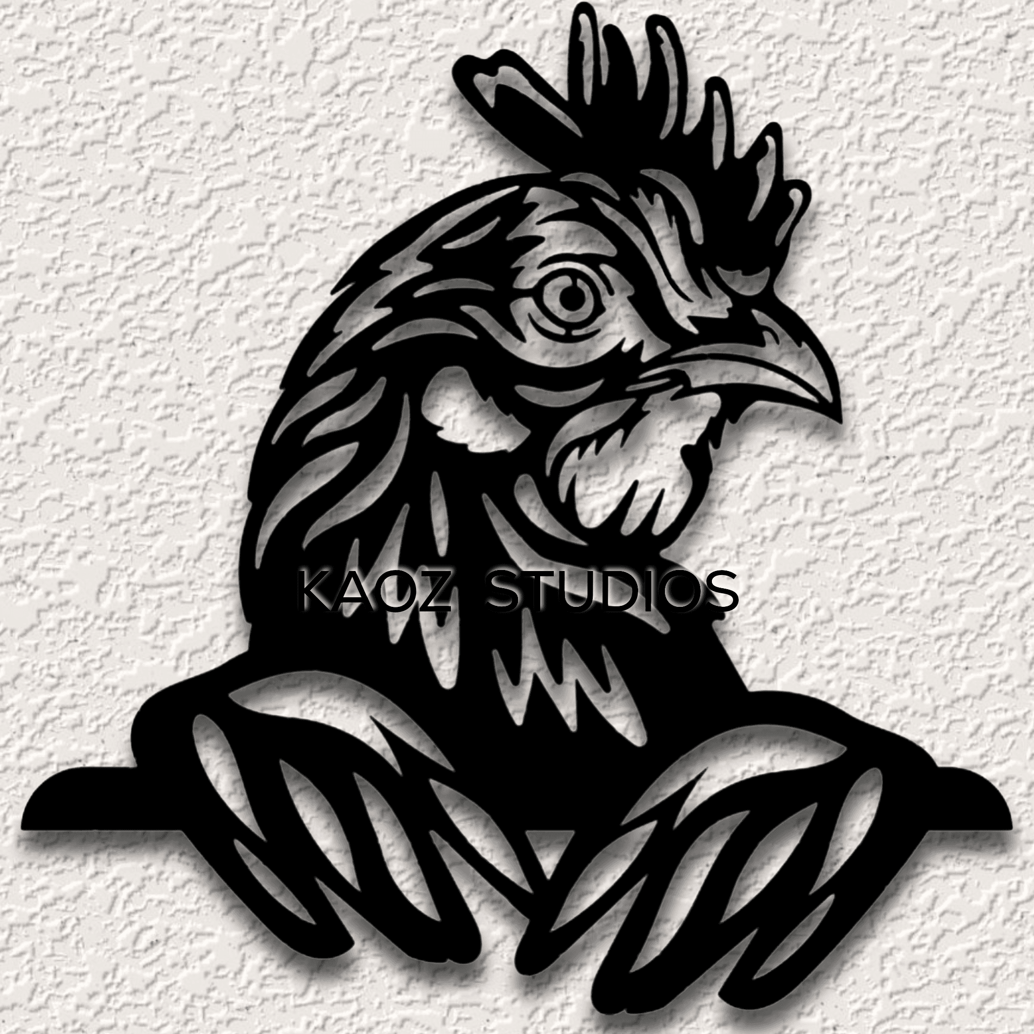 chicken wall art hen wall decor rooster decoration for farmhouse 3d model