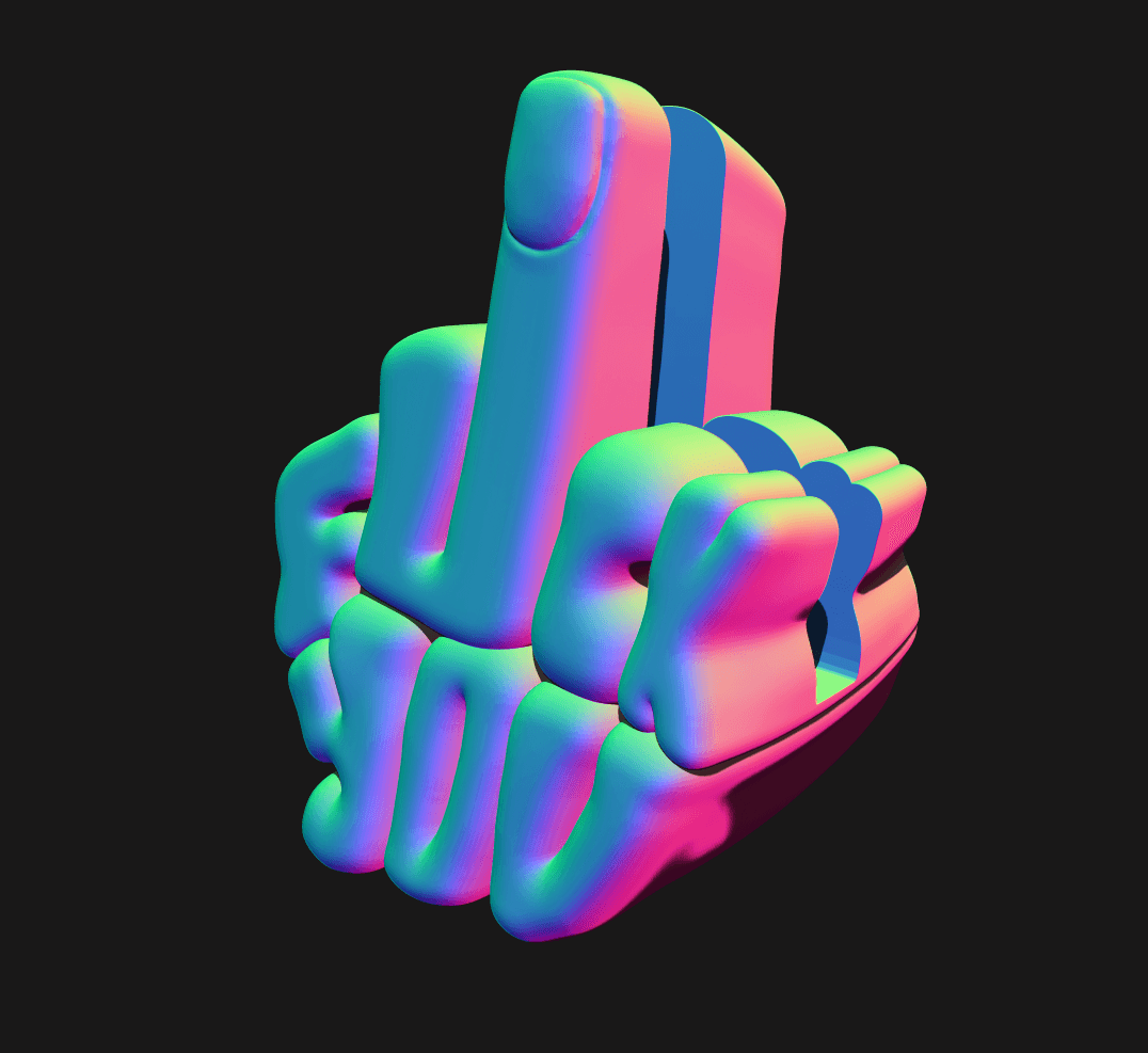 FU_Phone_Stand.stl 3d model