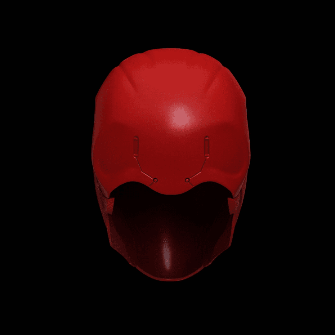 Red Hood Beyond Helmet 3D Print File STL Gotham Knights 3d model