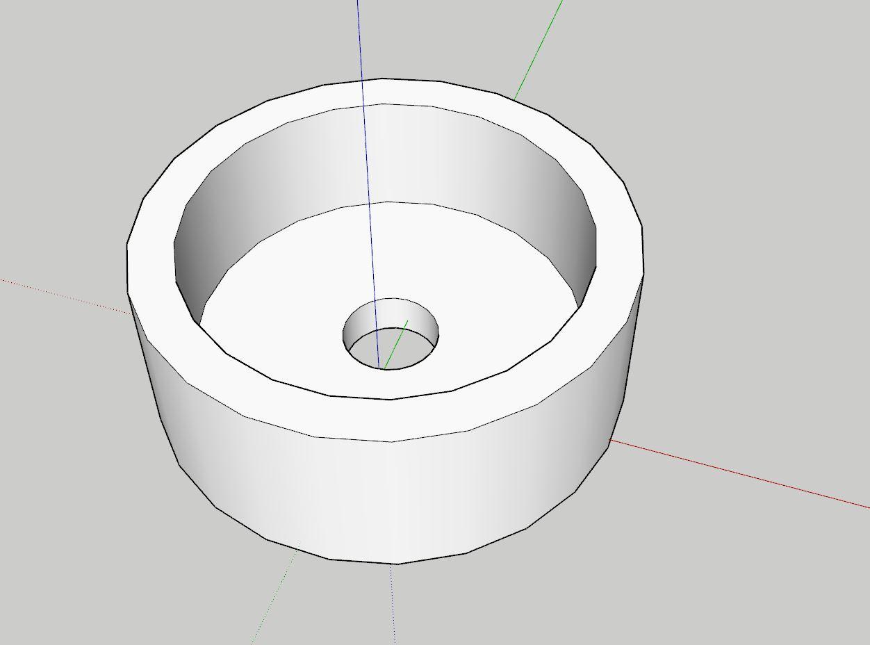 Pancake Anti-Skip Feet 3d model