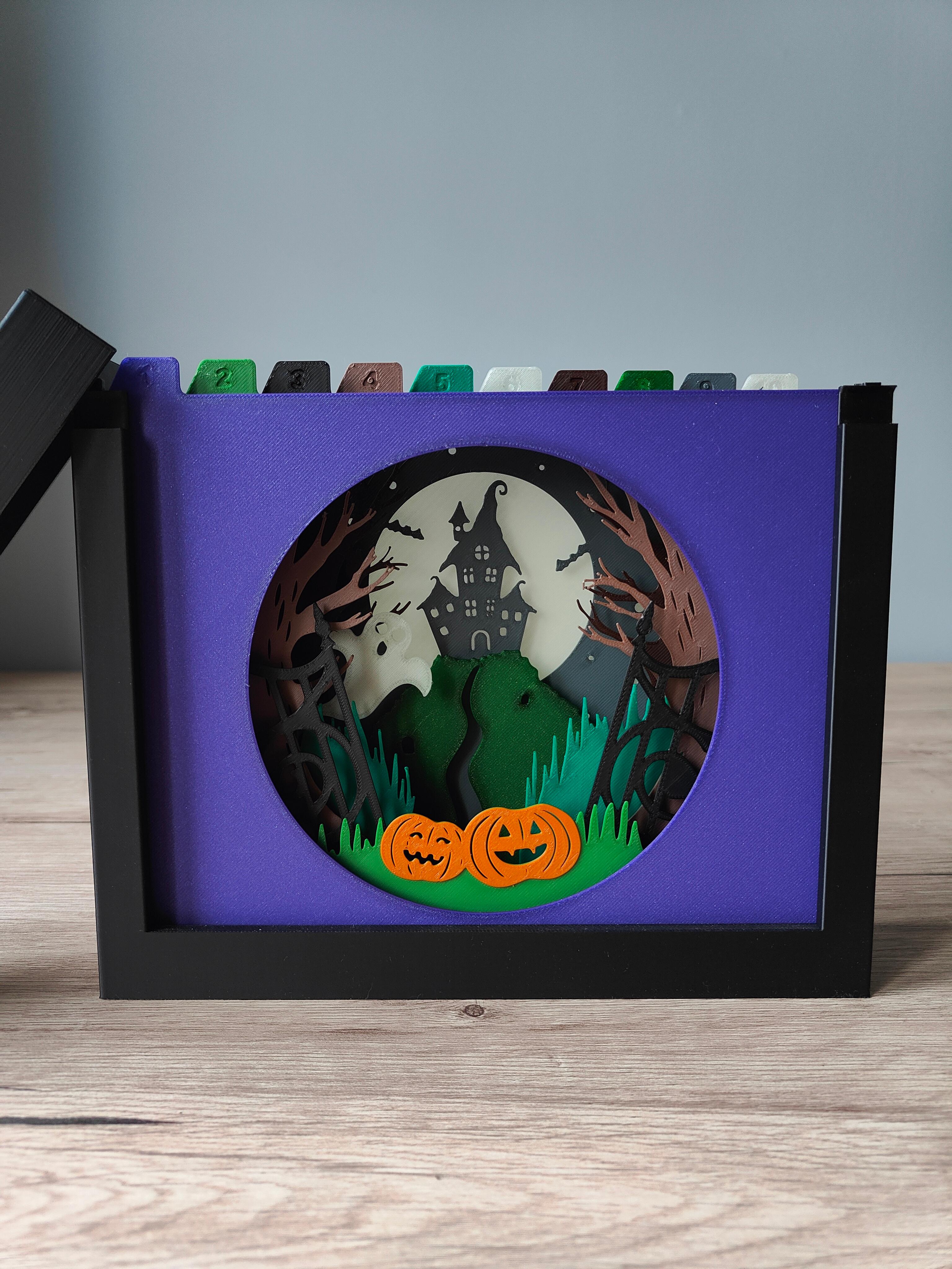 🎃 Halloween Shadow Box 2023 👻 3d model