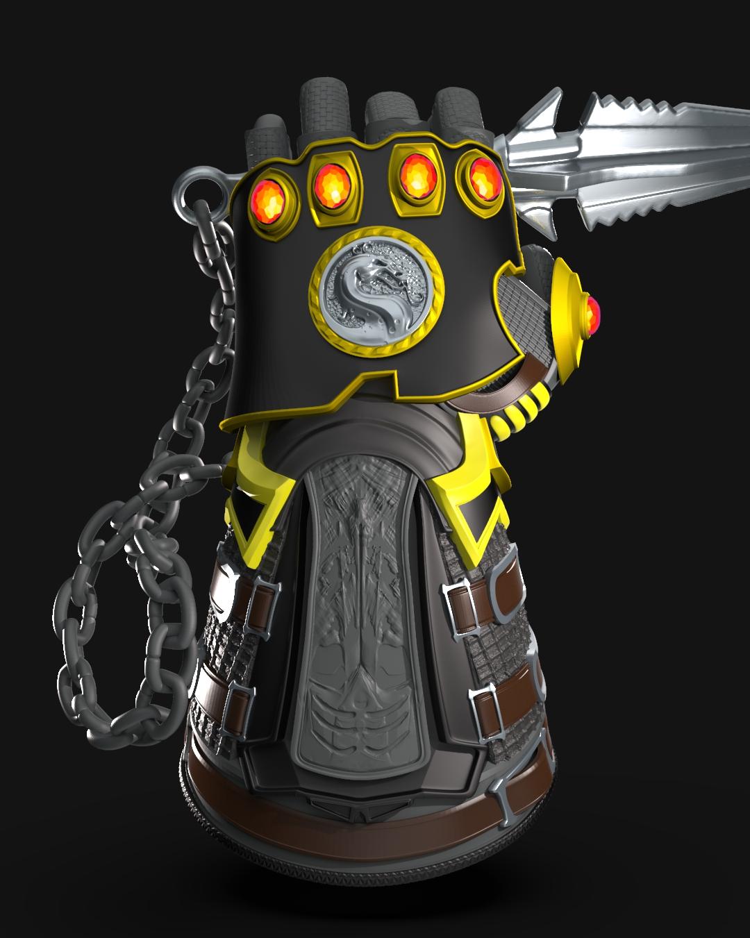 Mortal Kombat Gauntlets 3d model