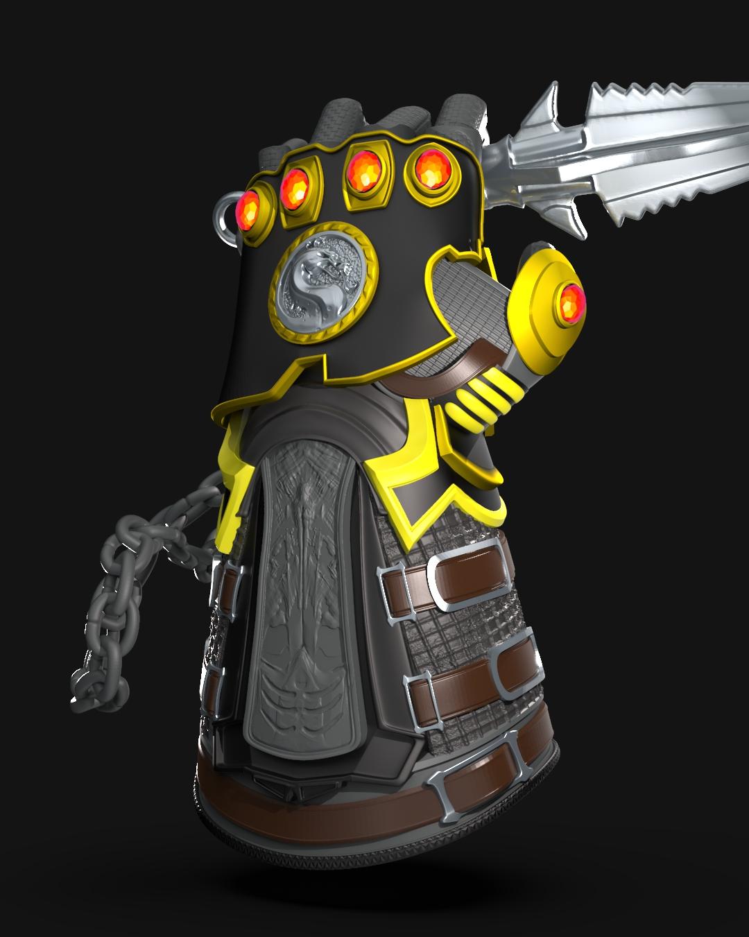 Mortal Kombat Gauntlets 3d model