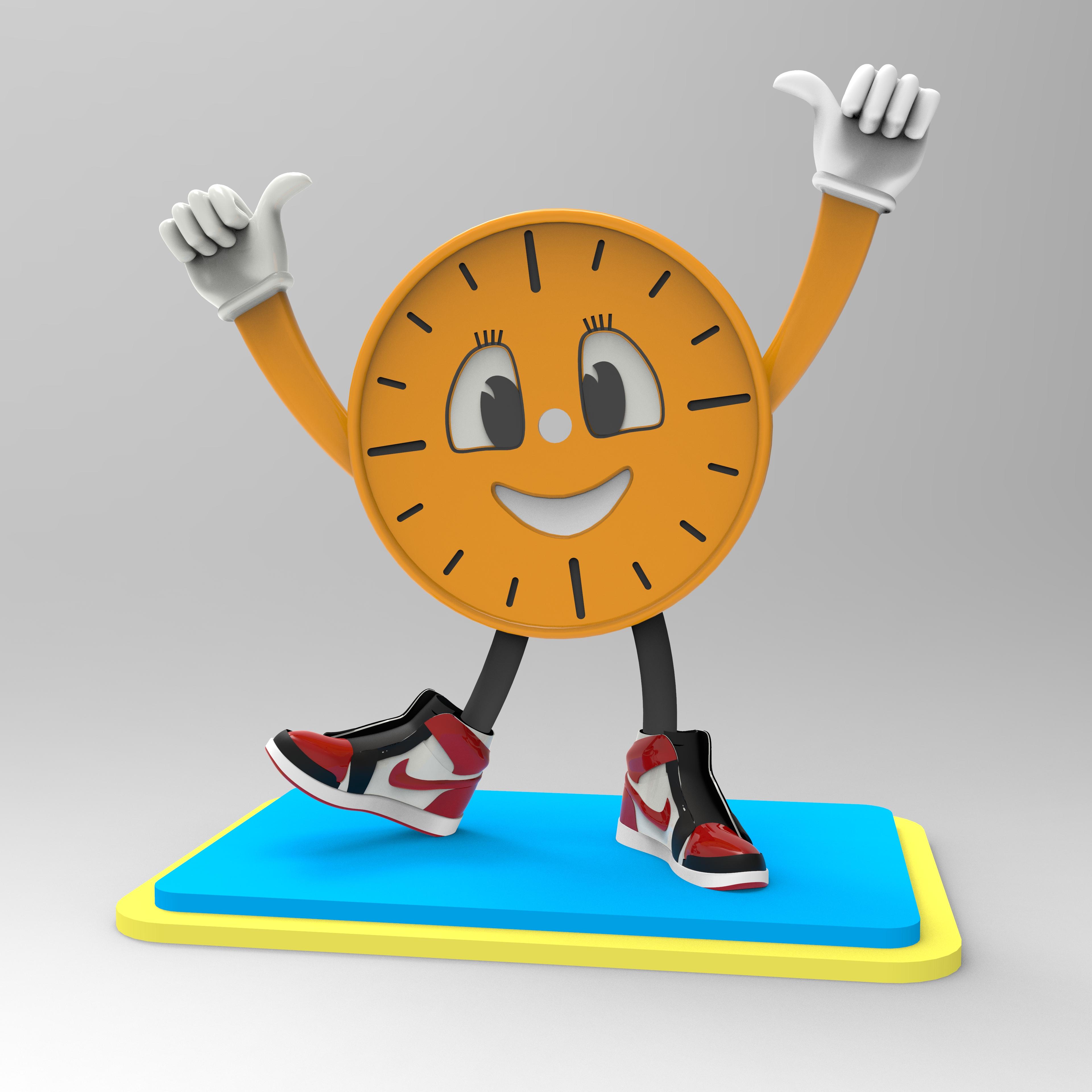 Miss minute Watch edition  3d model