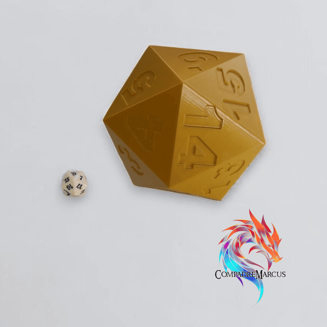 MTG life counter dice set of 2 3d model