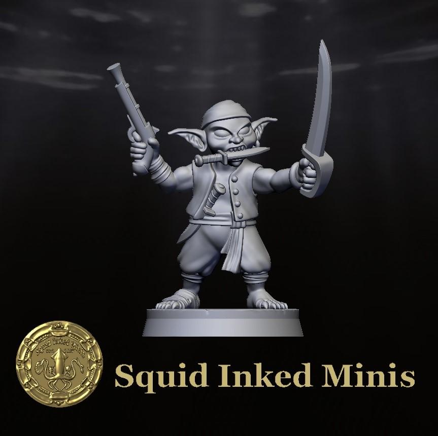Gimbo the Goblin Pirate 3d model