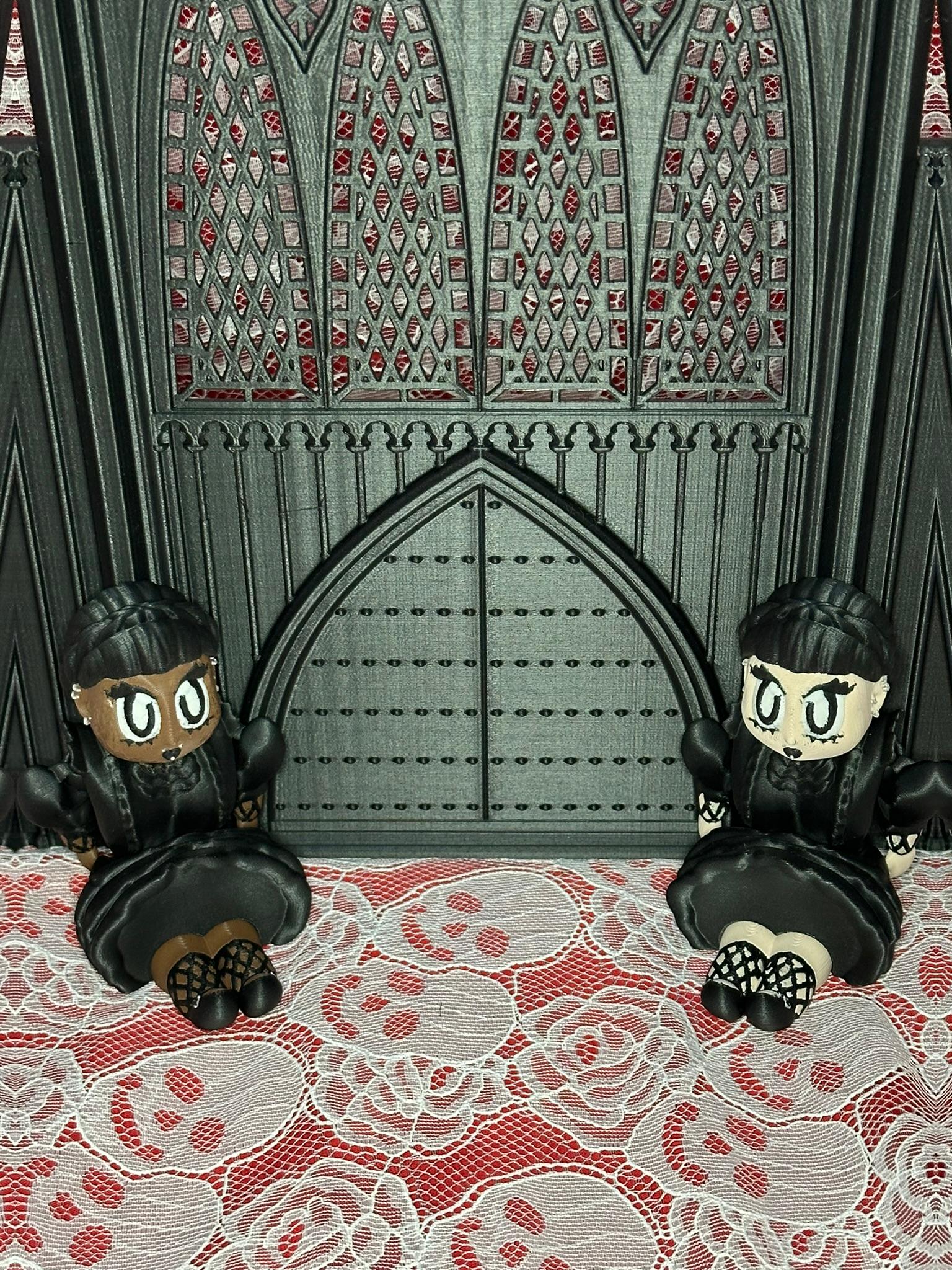 Gothic Cathedral Doll 3d model