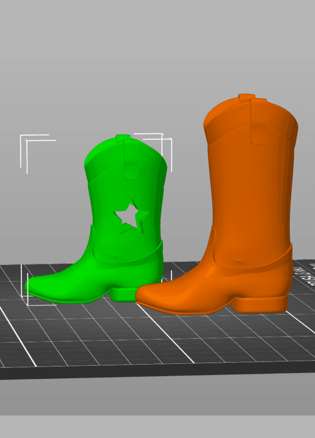 Cowboy Boot Bic Lighter cover 3d model