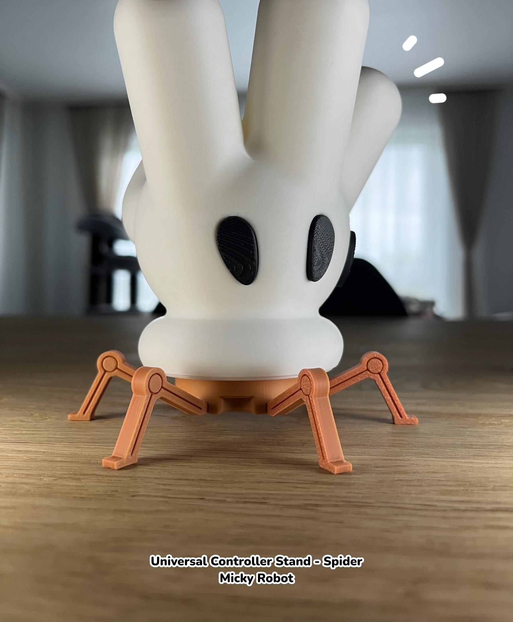 Cyborg Universal Controller Stand - Inspired by "Micky Mouse" 3d model