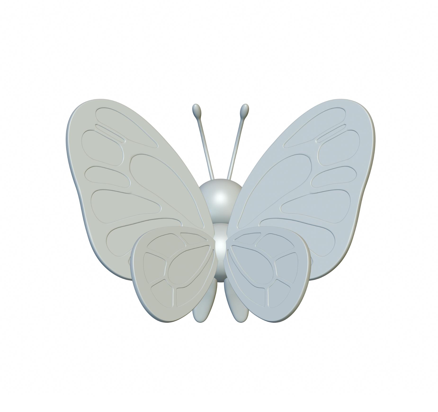 Pokemon Butterfree #12 - Optimized for 3D Printing 3d model