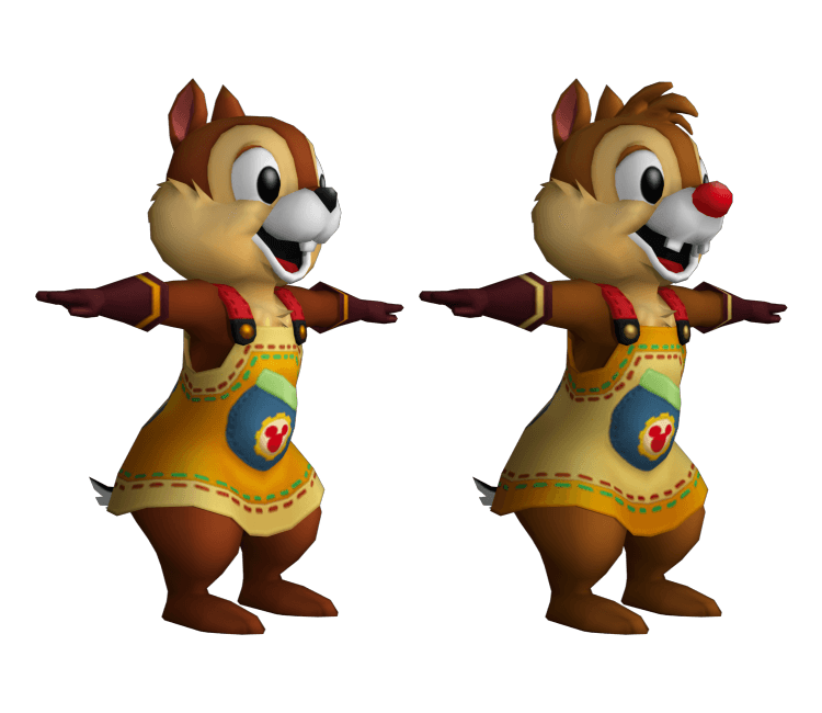 Chip n' Dale 3d model