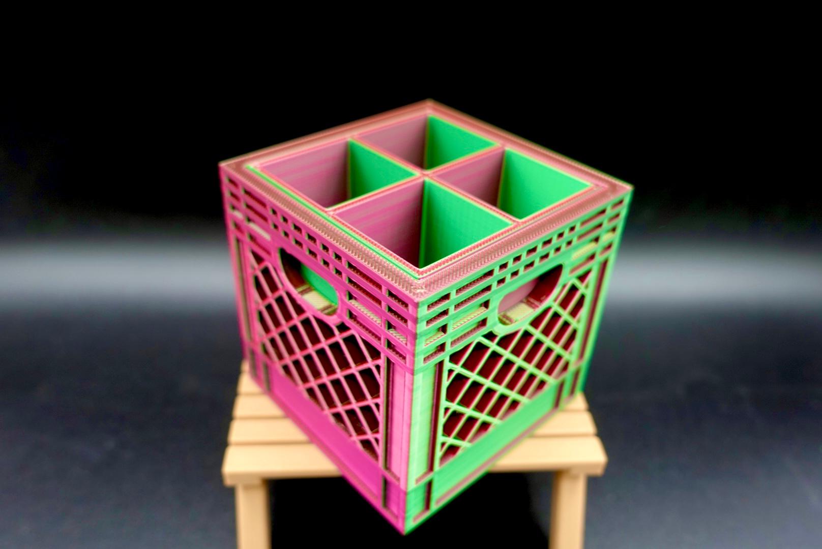 4x Organizer Attachment (100% Scale Mini Crate) 3d model