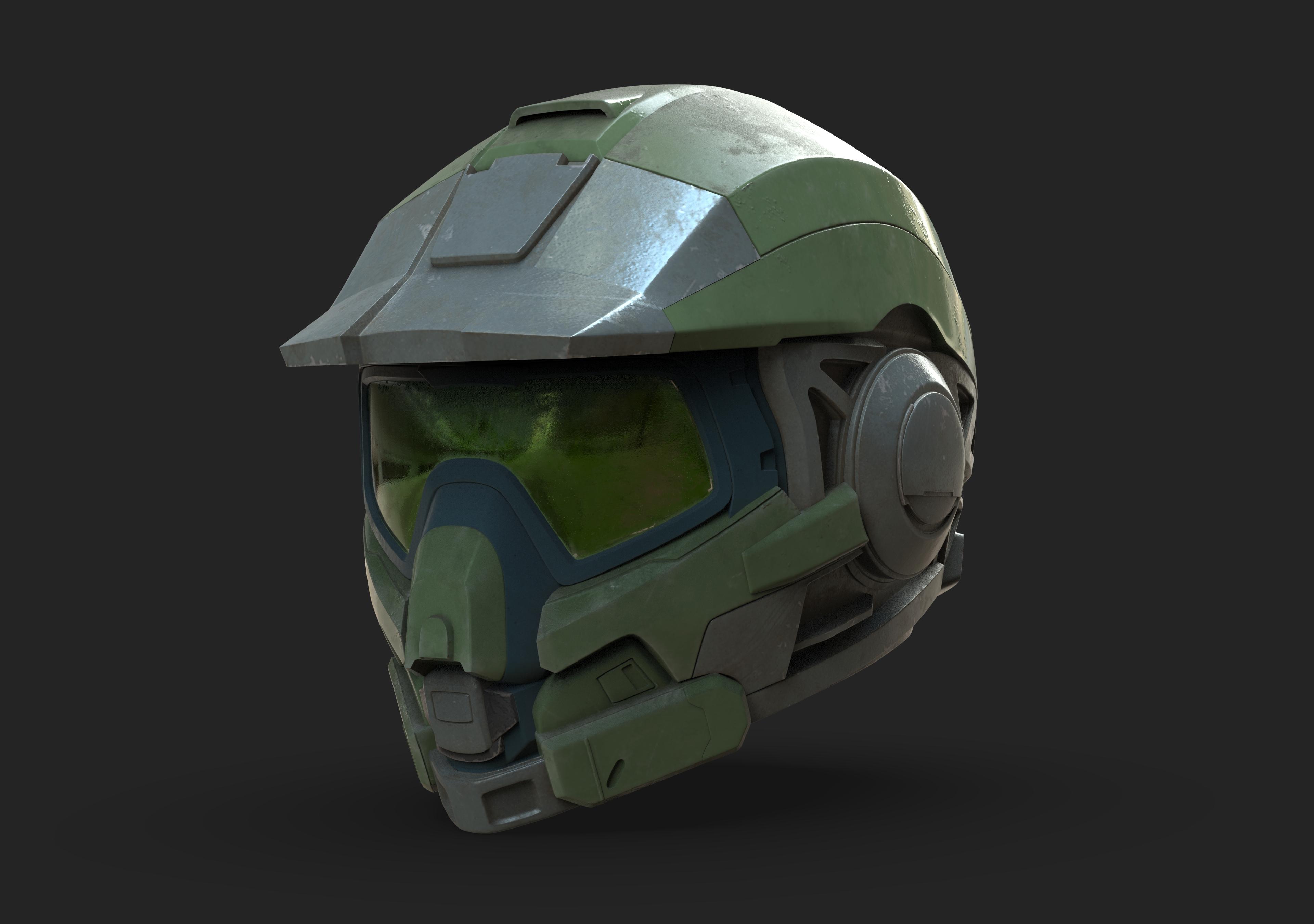 Halo Aviator Helmet 3d model