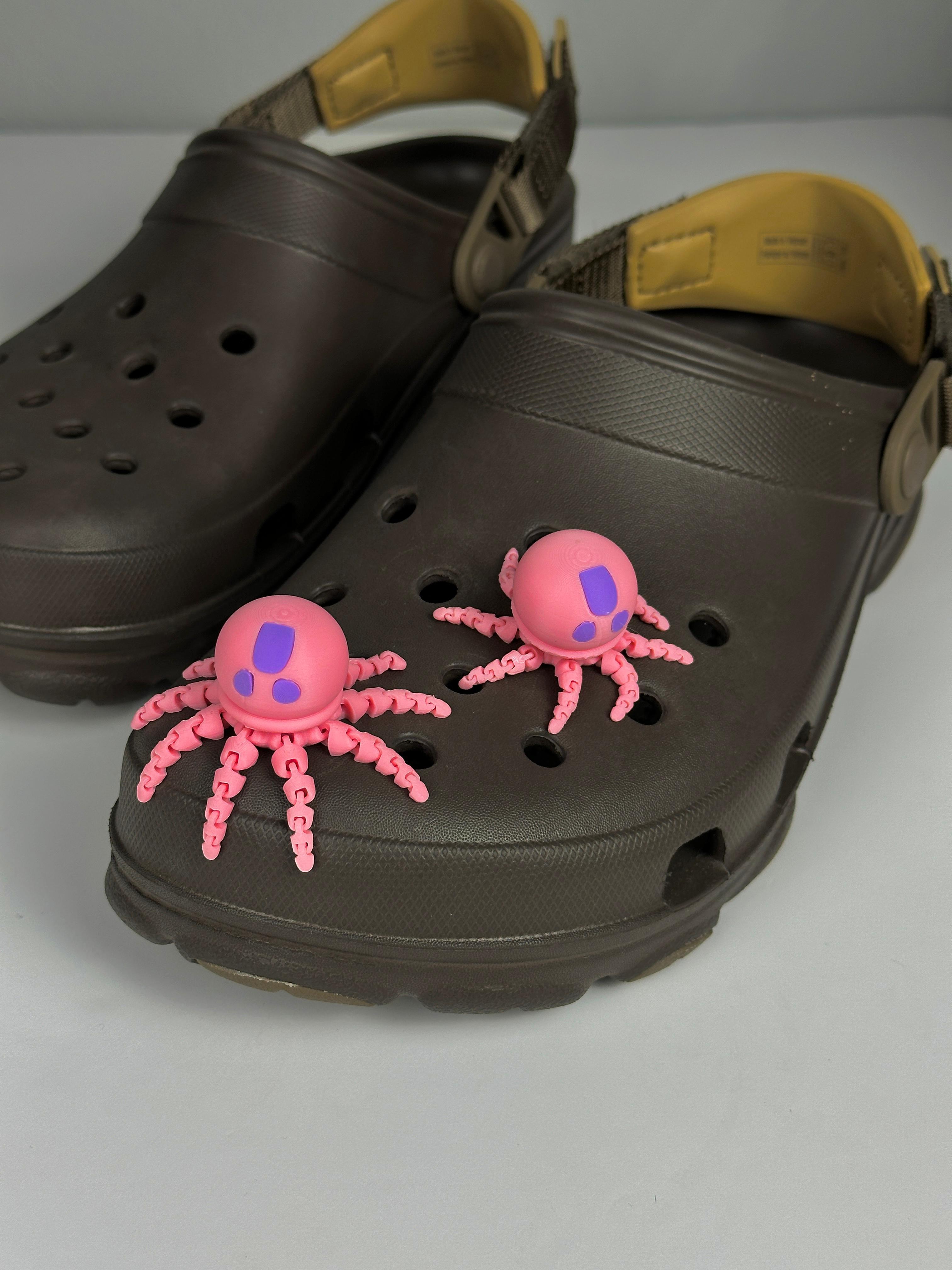 Jellyfish Crocs Charm.3mf 3d model