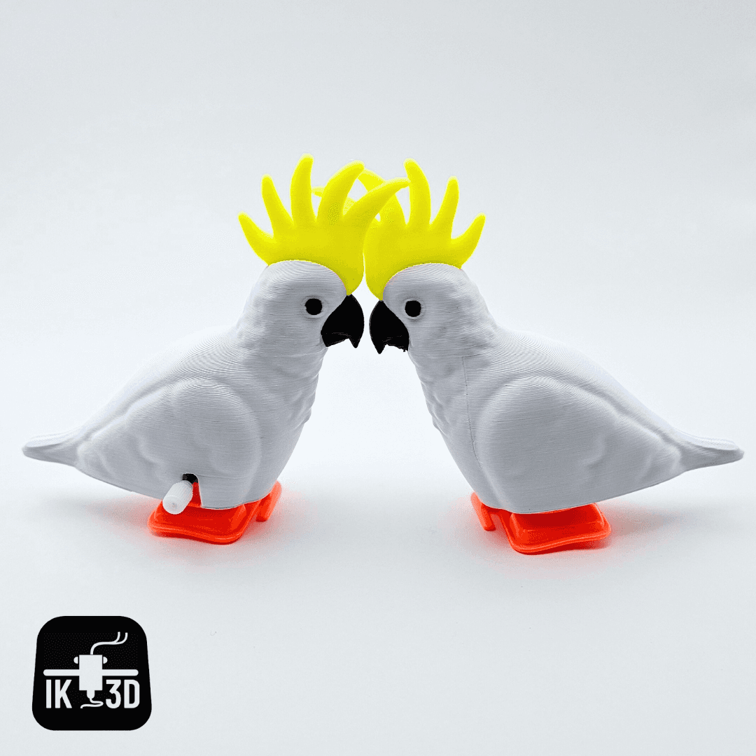 Waddlers - Cockatoo / 3MF Included 3d model