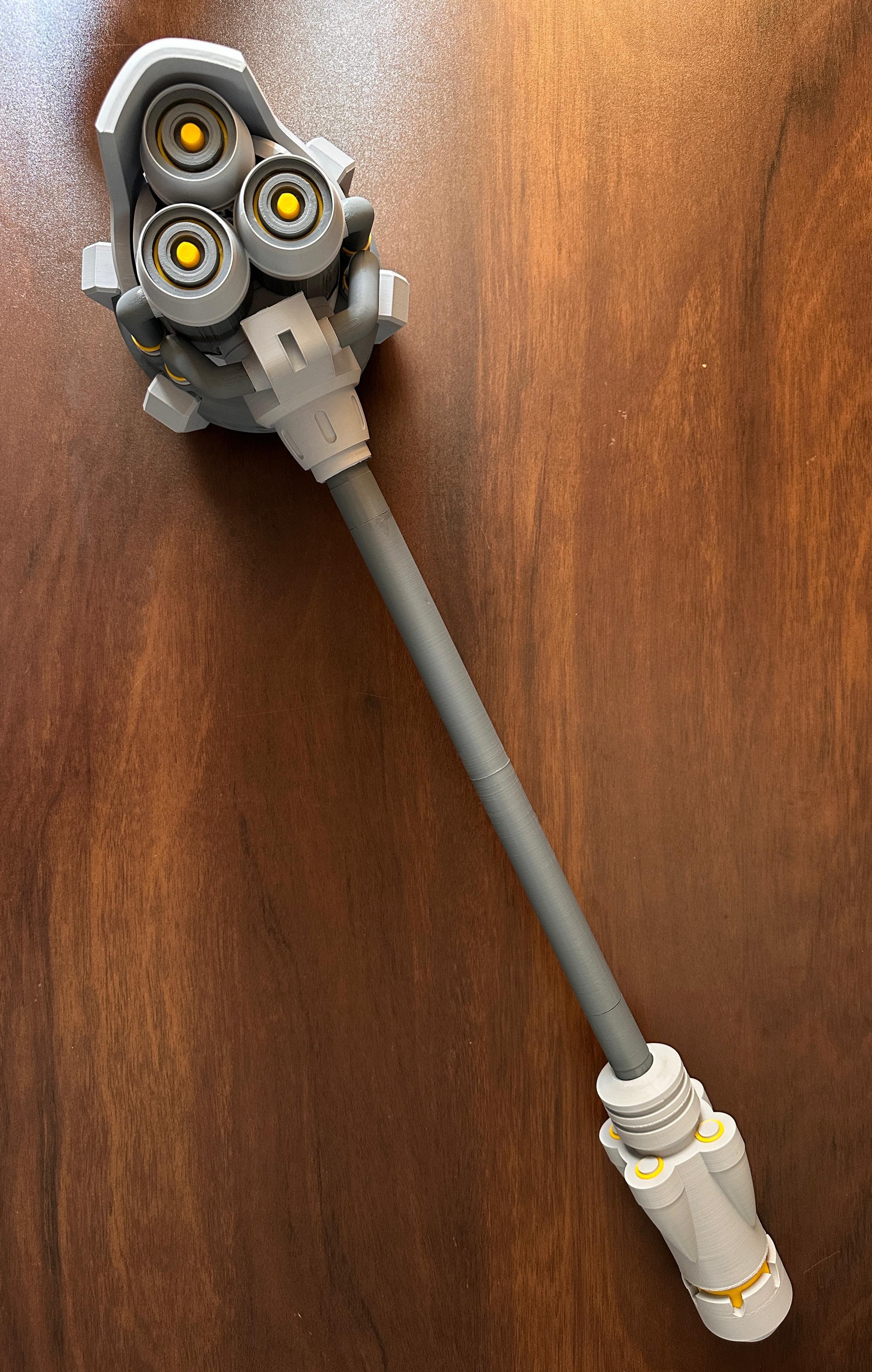 Rocket Hammer (3D Printable) 3d model